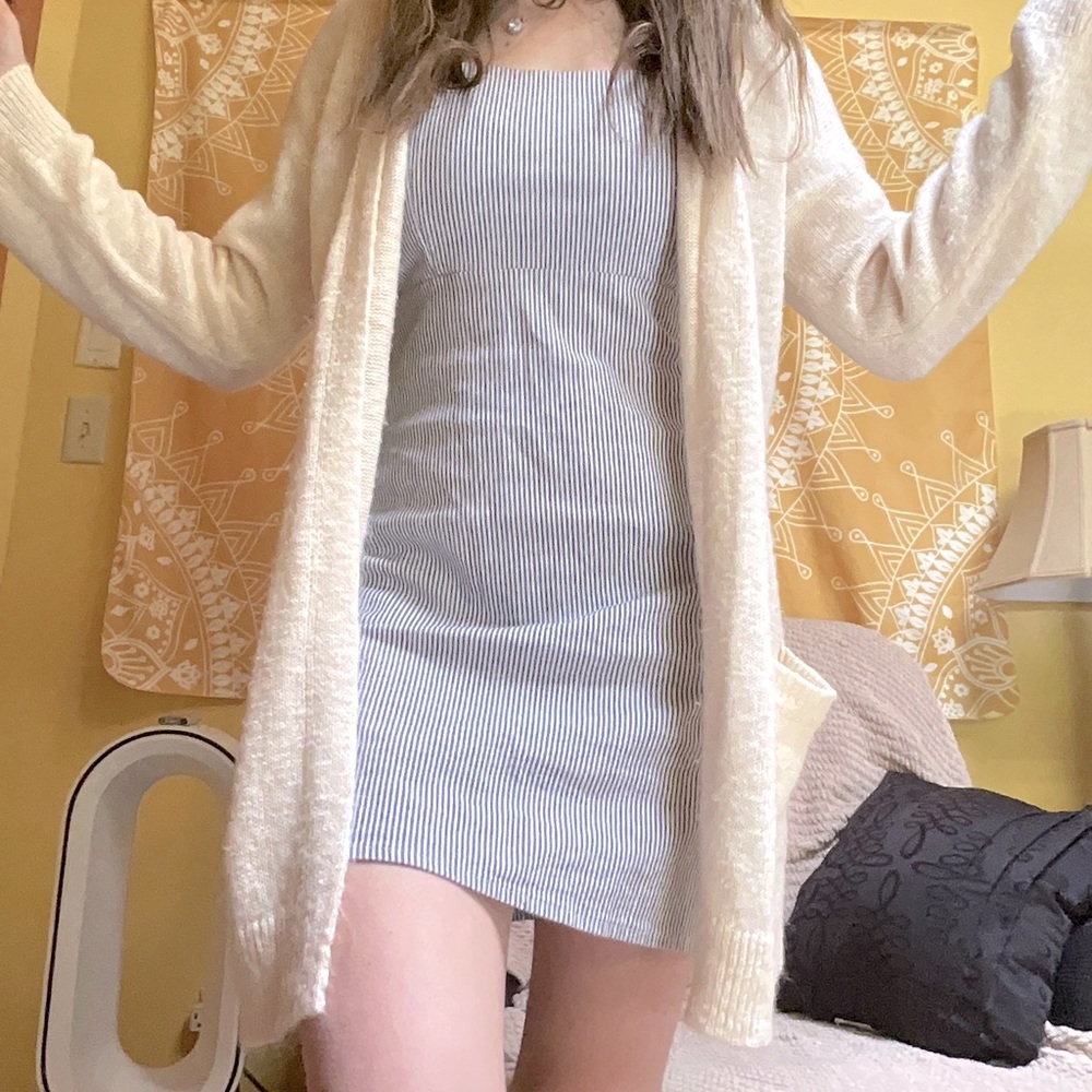 Soft Oversized Comfy Cream Cardigan 🧚Juniors Large